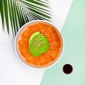 Salmon Sushi Chirashi