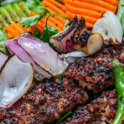 2 Skewers of Kabab