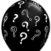 Gender Reveal - Question Marks Balloon