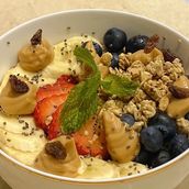 Fruits and Nuts Acai Bowl