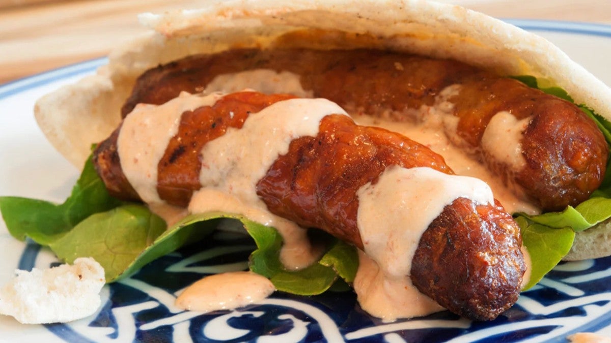 Lamb (Merguez) Flat Bread