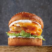 Chicken Original Burger With Fries