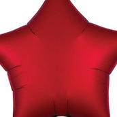 Red Star Foil Balloon