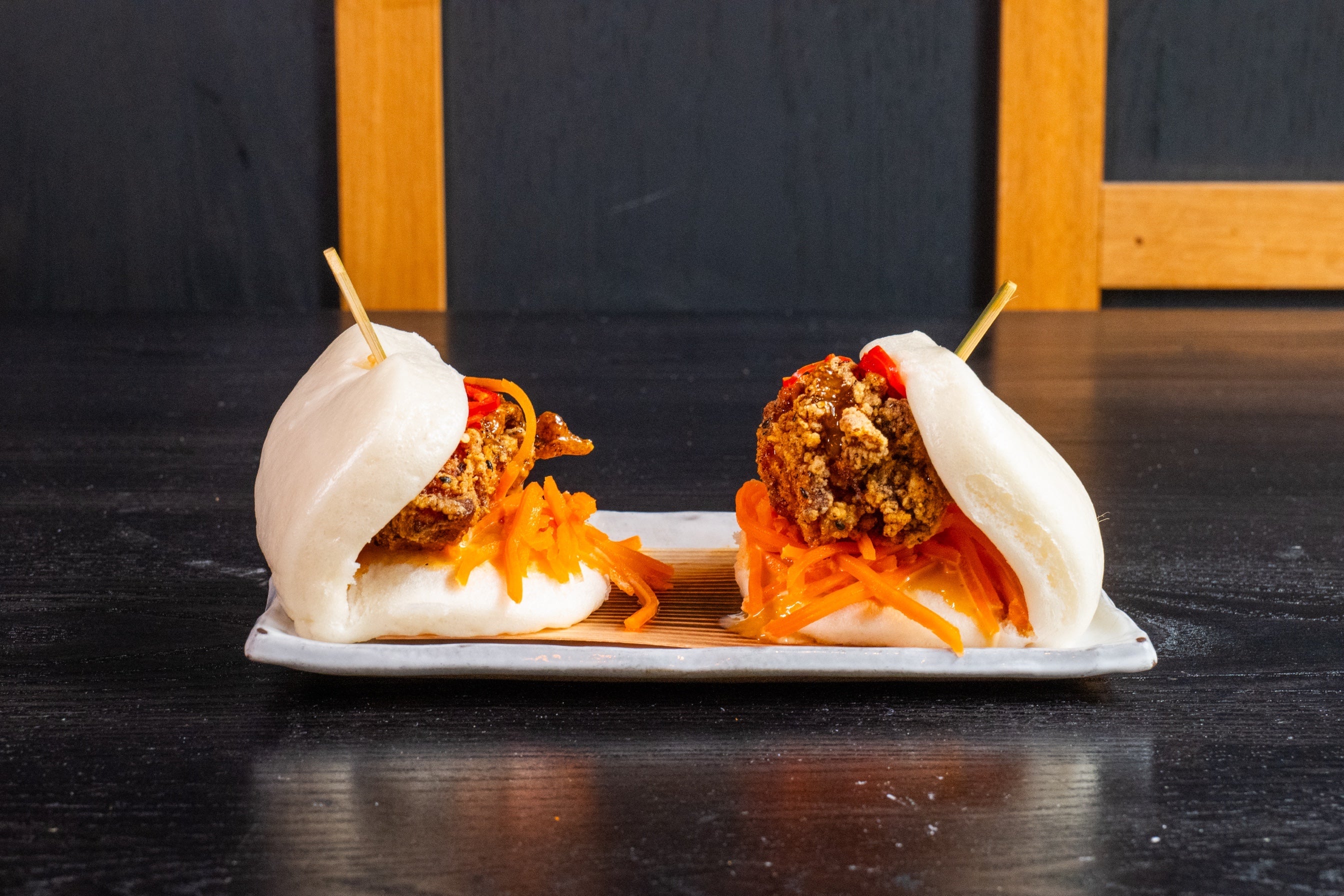 Japanese Fried Chicken buns