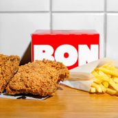 2 BONE IN, MINI FRIES