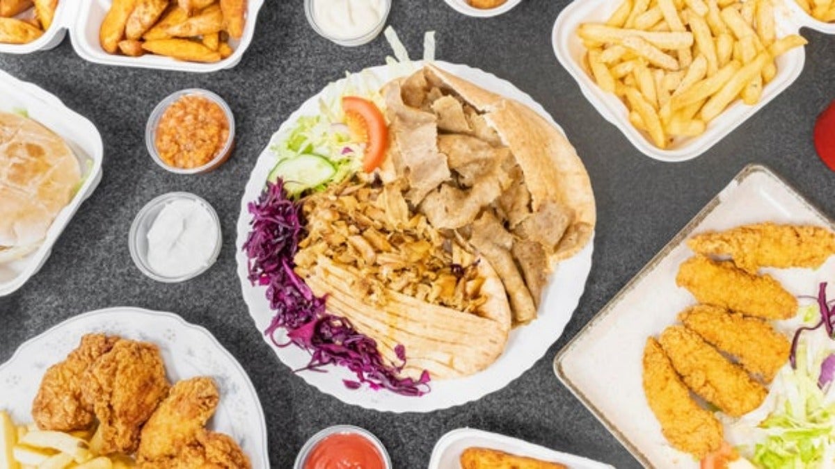 French Doner Kebab Grill And Shake