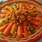 COUSCOUS WITH VEGETABLES
