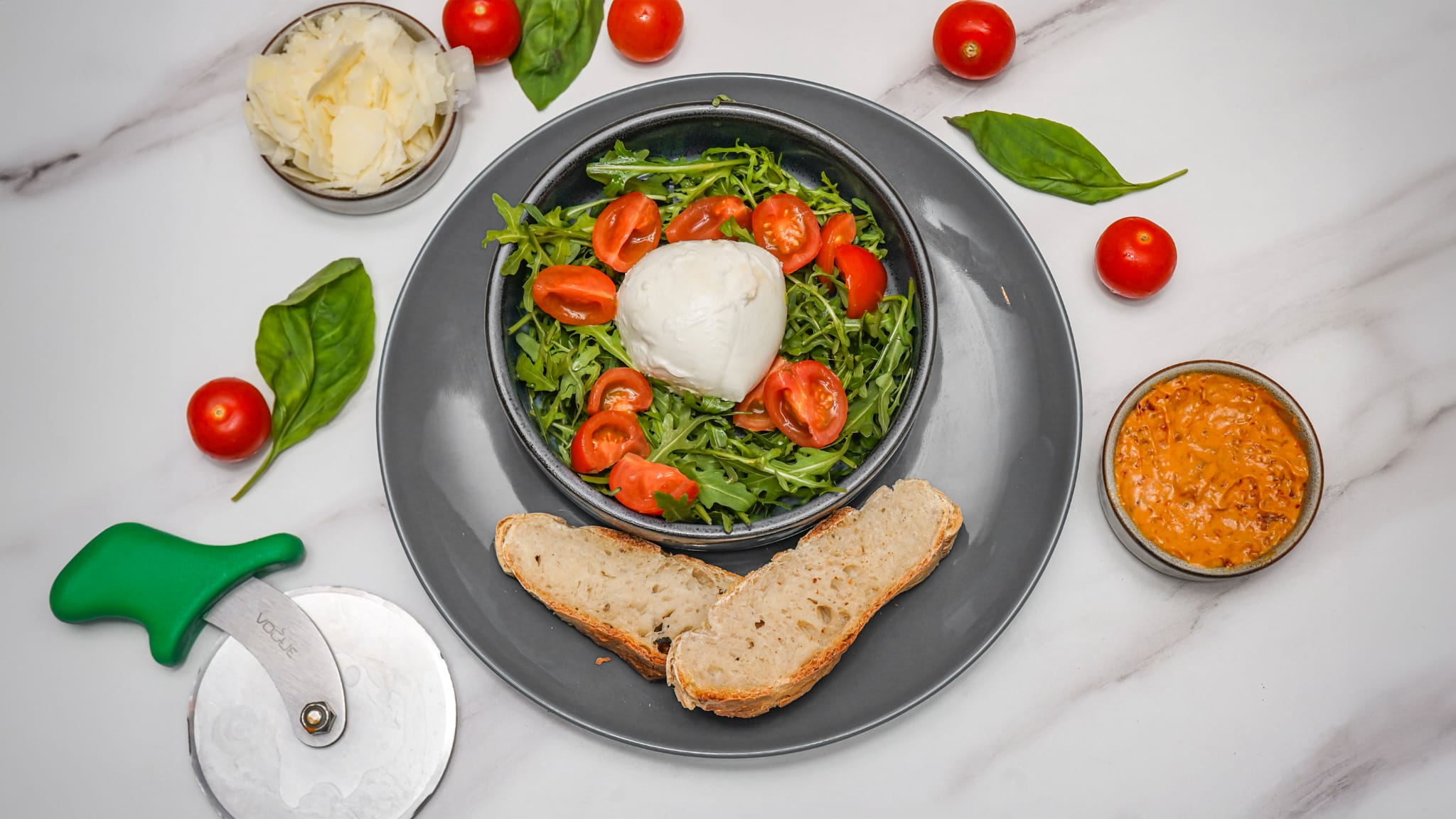 Burrata with Rocket