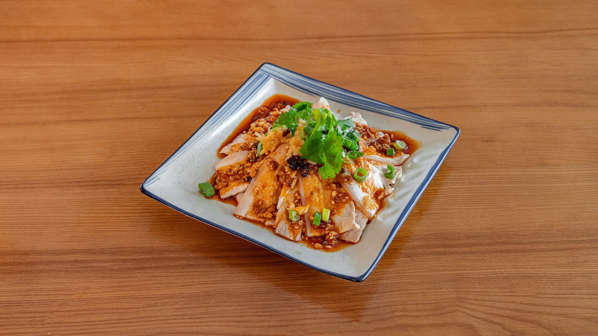 Sliced Pork Belly with Spicy Smash Garlic - 蒜泥白肉