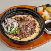 Hummus Meat Shawarma