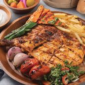 Chicken Charcoal Half