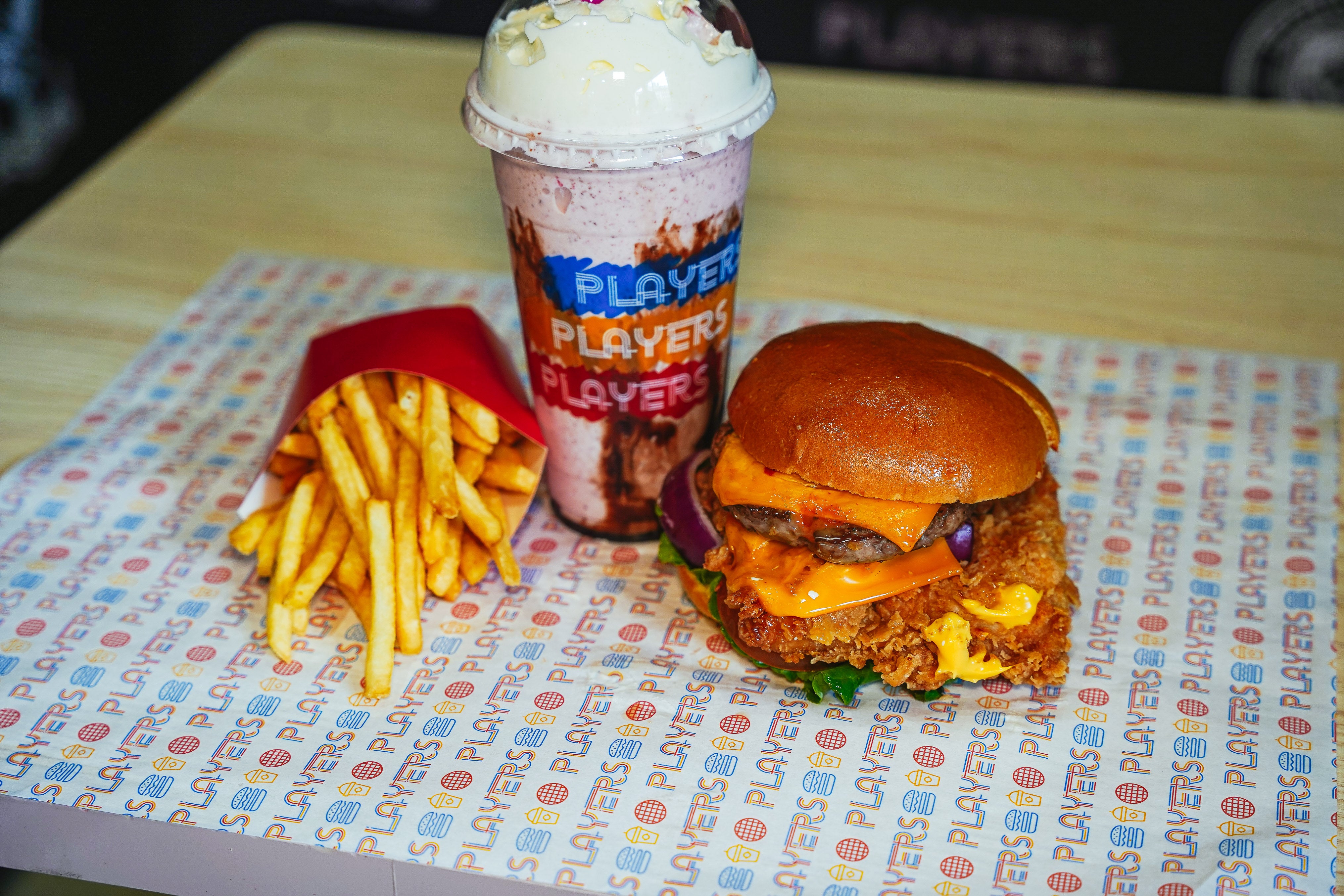 Double Century Burger Meal