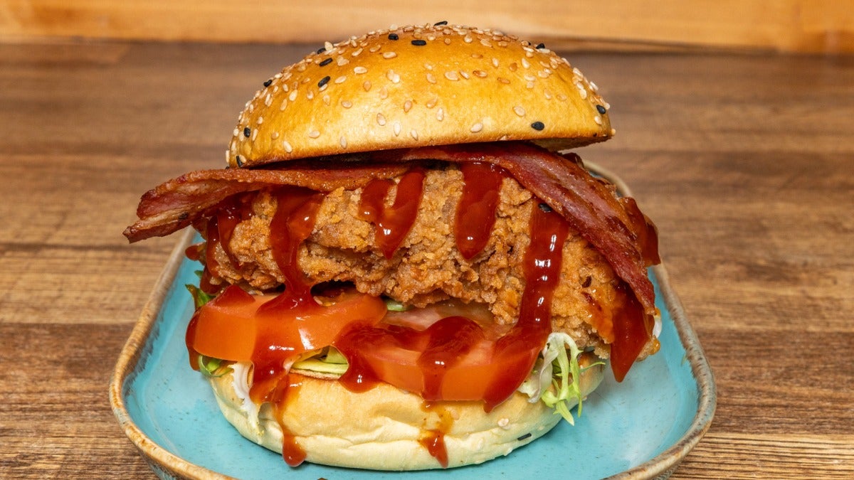BBQ Chicken Burger