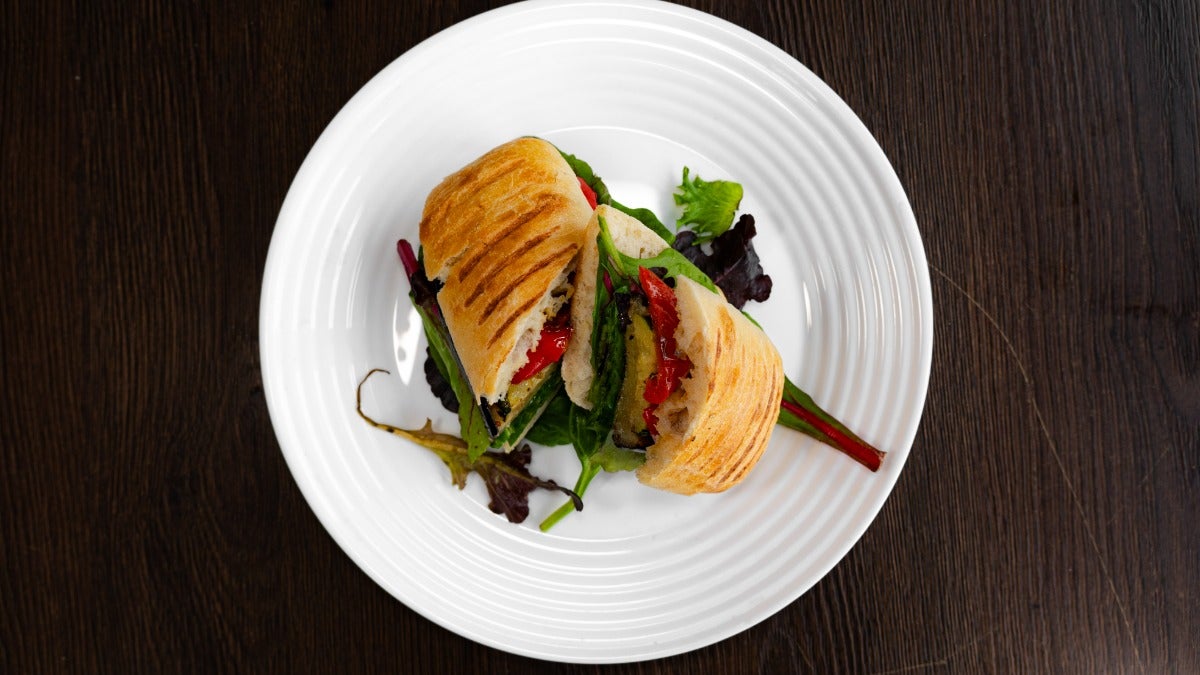 Mediterranean Vegetable Sandwich