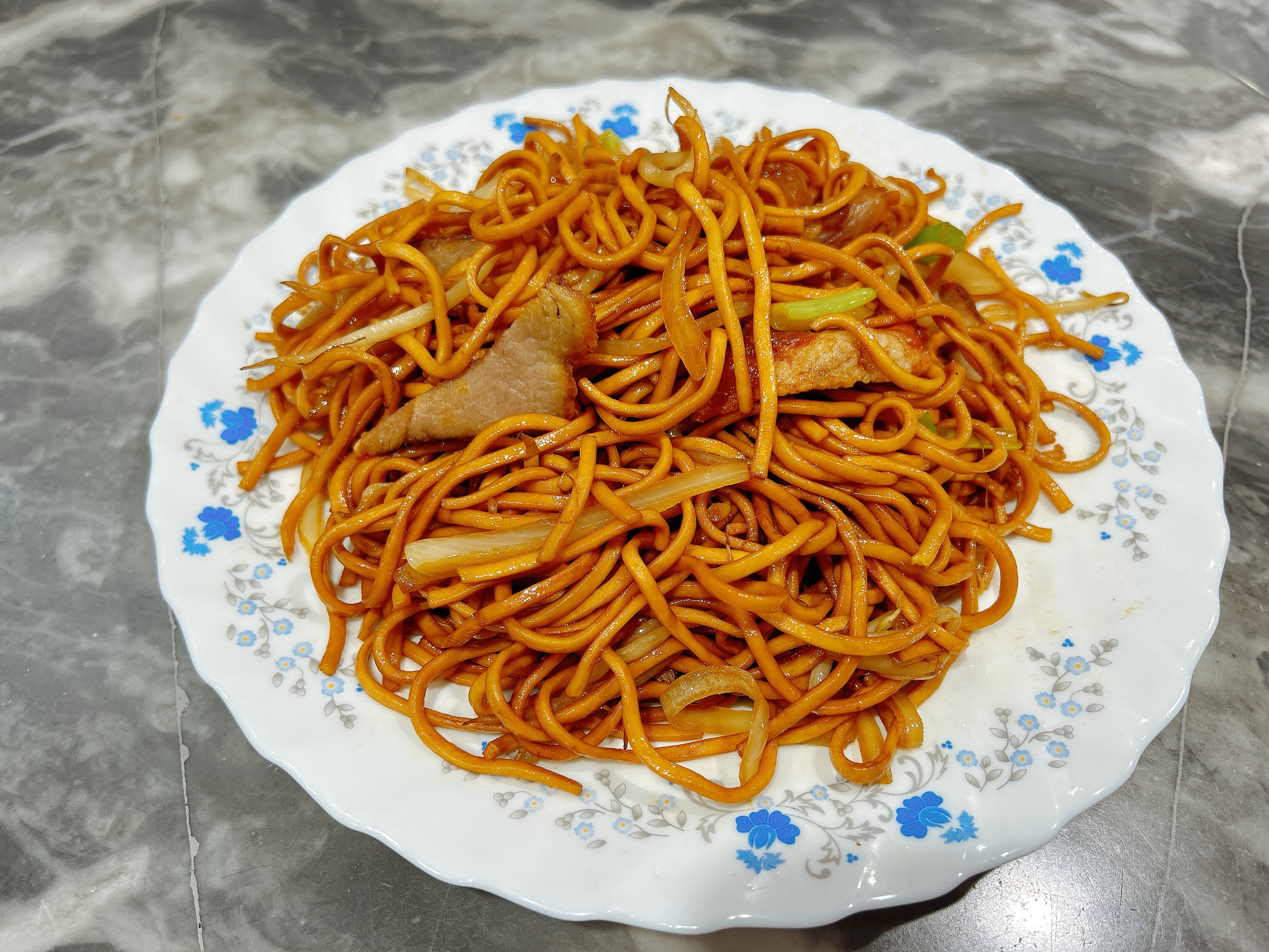 叉烧炒面 Cha Siu Pork Fried Noodles