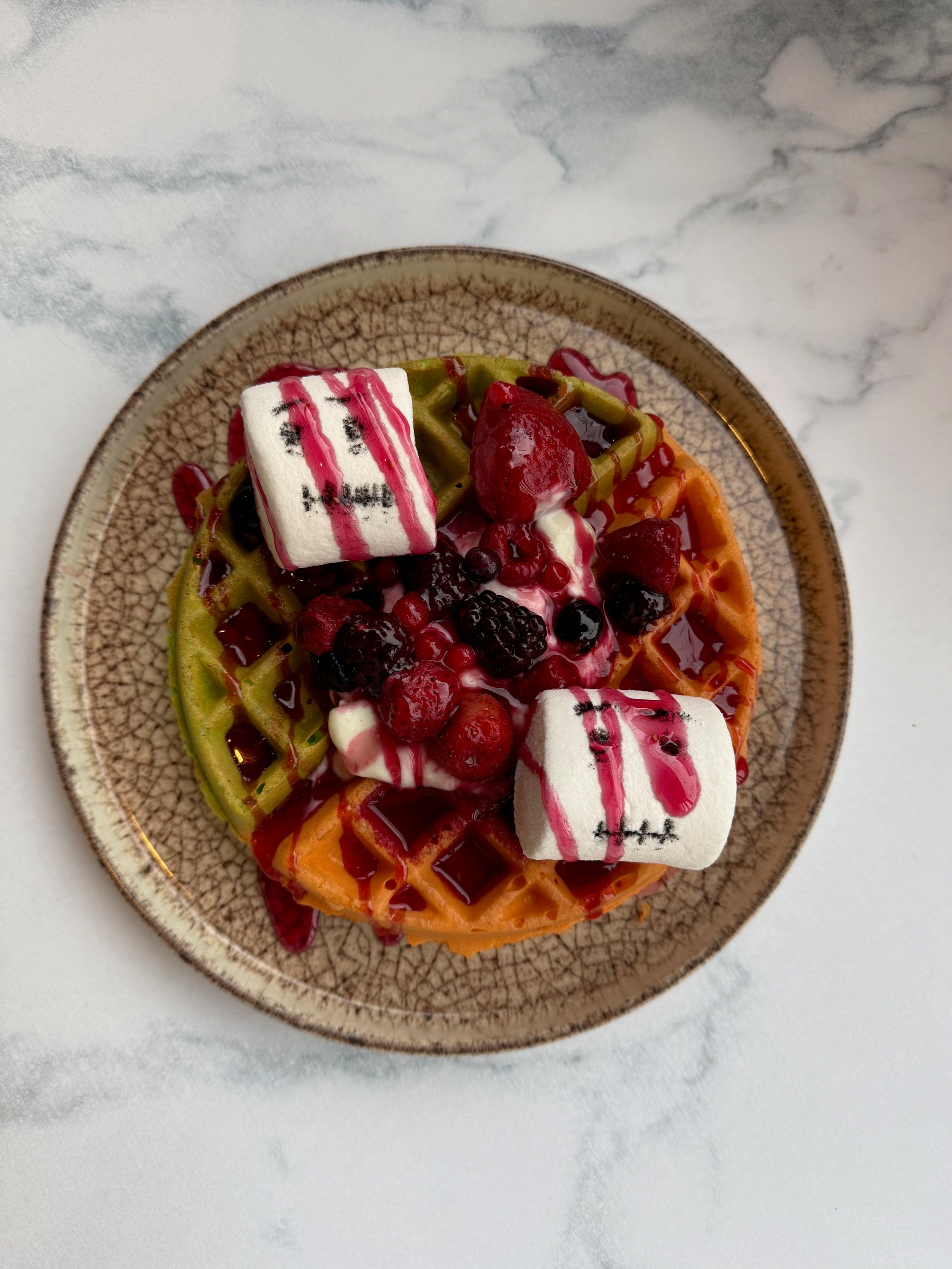 Halloween Waffle