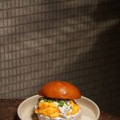 Egg Bun With Mushroom