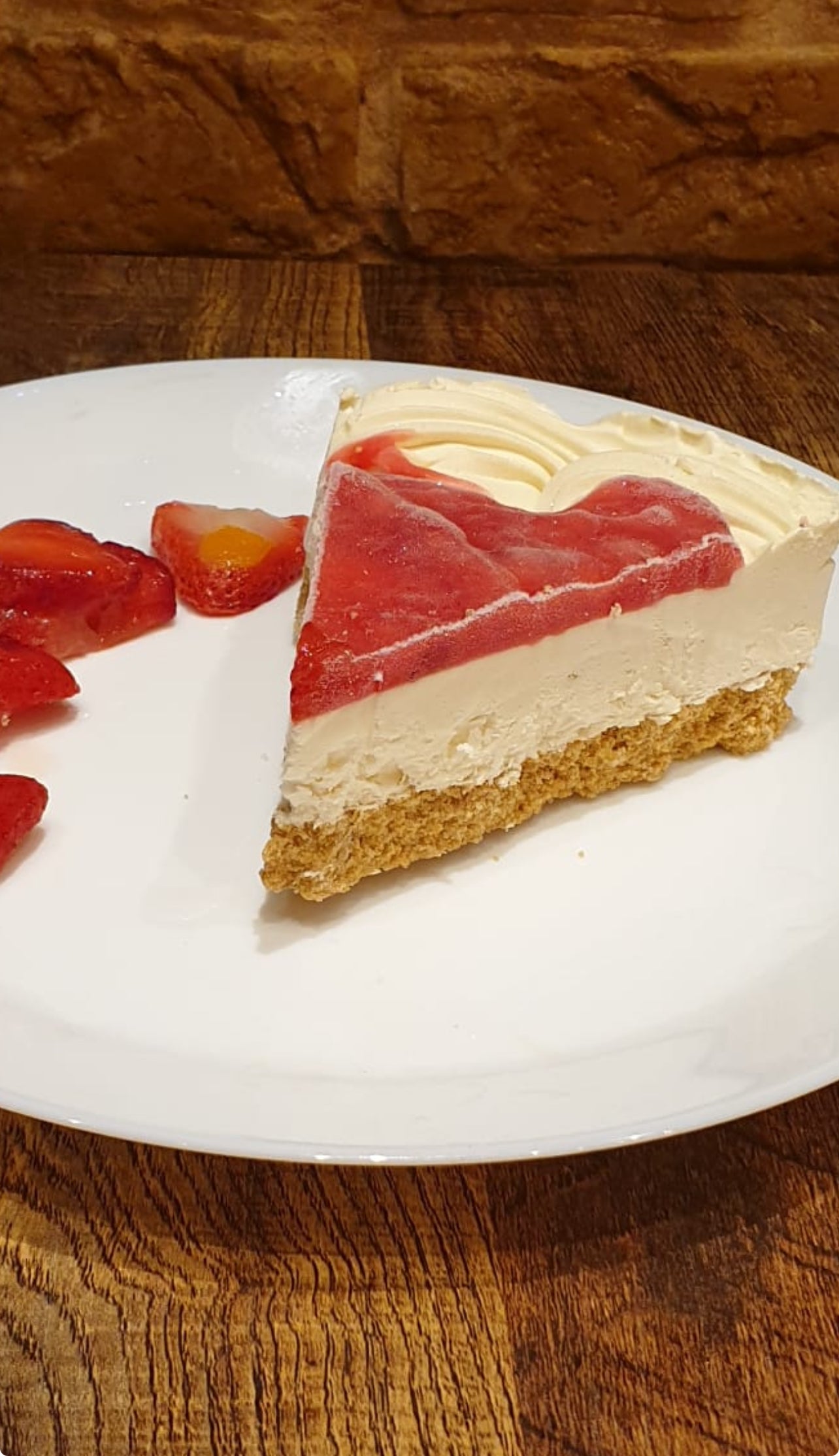 Strawberry cheesecake