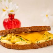 Cheesy Croissant Sando