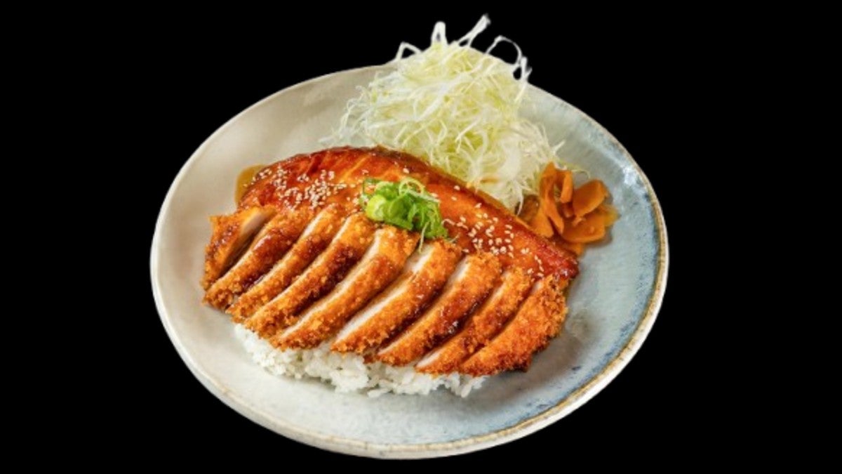 Chicken Katsu and Salmon Teriyaki