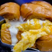 Cheesy Egg Slider