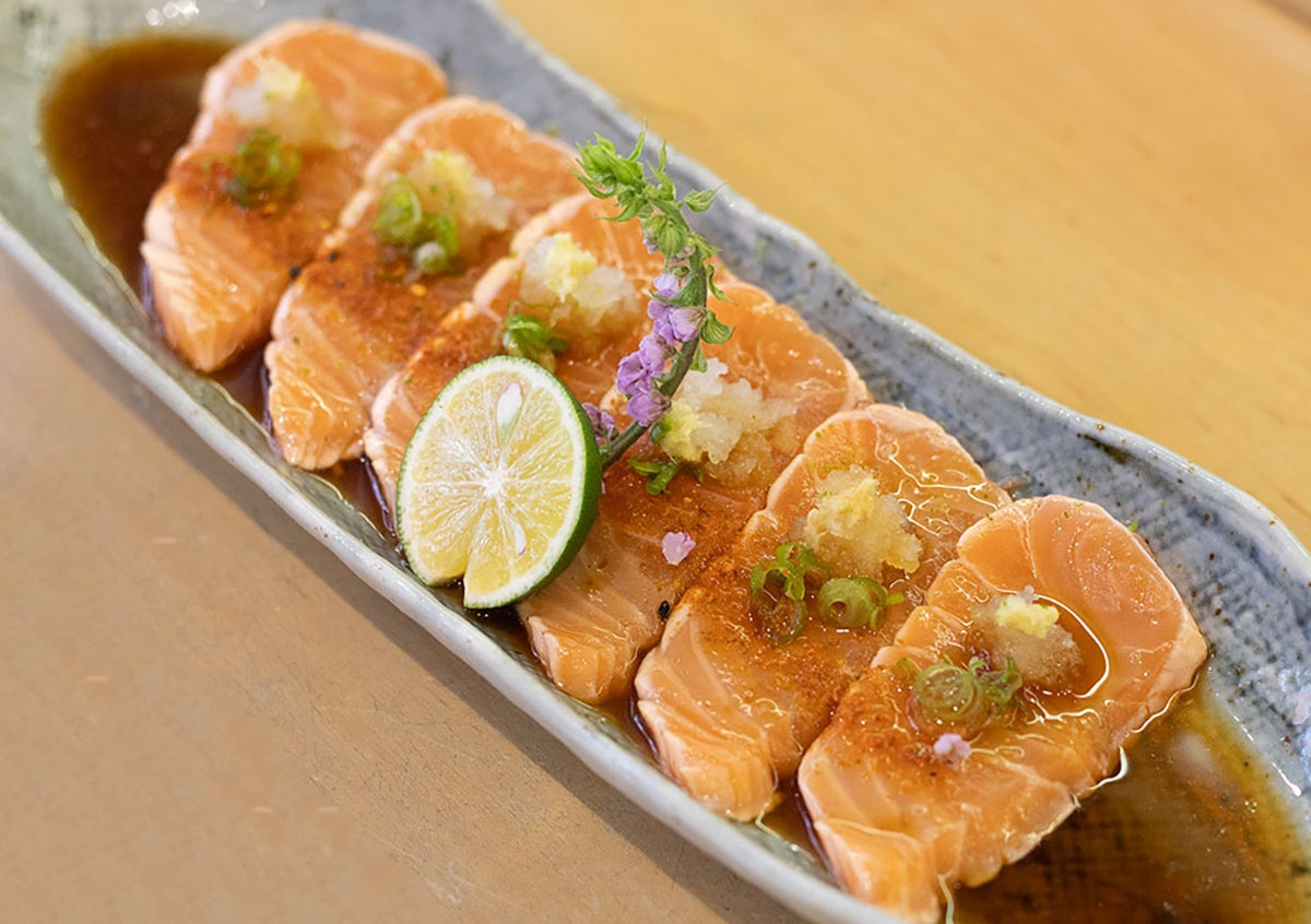 Salmon Tosa Tsukuri