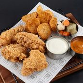 Crispy Broasted Chicken 4 pcs
