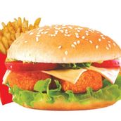 large Nuggets Burger