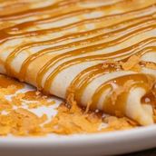 Caramel crepe