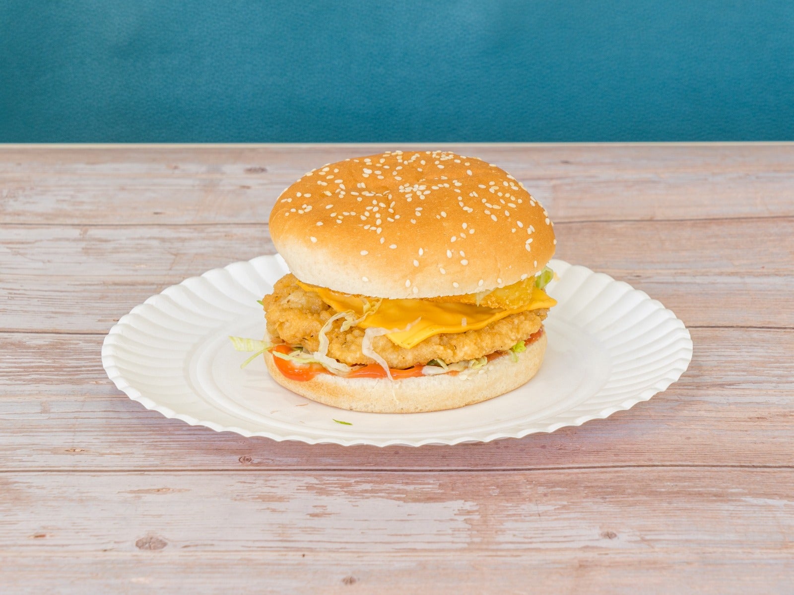 Double Chicken Fillet Burger