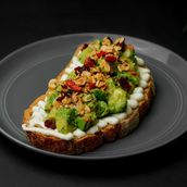 Avocado & Labneh On Toast