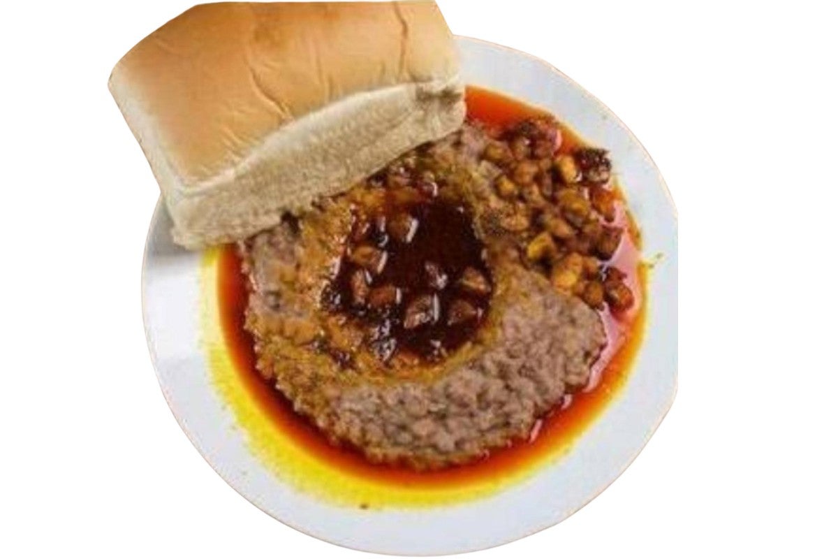 Agege Bread and Ewa Agoyin
