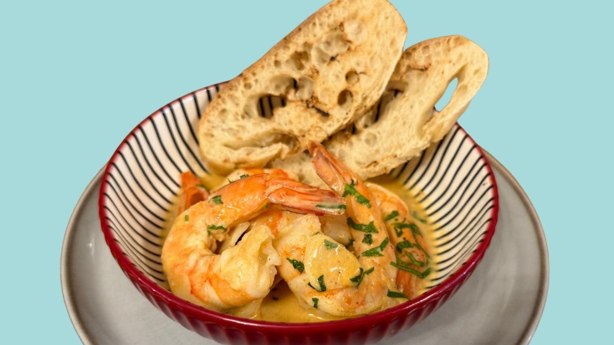 Chef king prawns