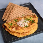 EGG WITH TURKEY