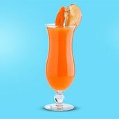 Ginger, Apple, Carrot Cocktail