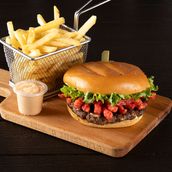 Cheetos Grilled Burger