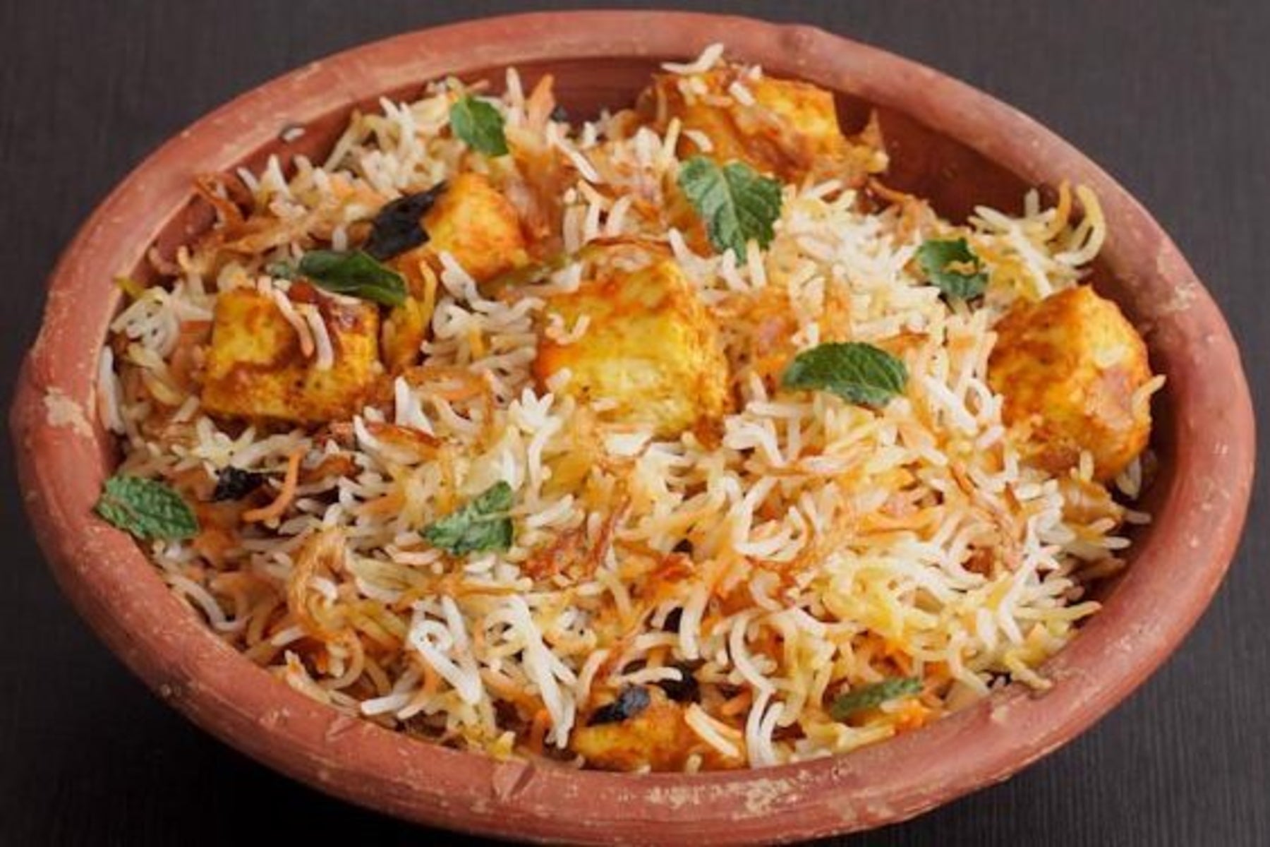 Paneer Tikka Biryani - Delhi Wale Gupta Ki