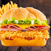 Zinger With Turkey Burger