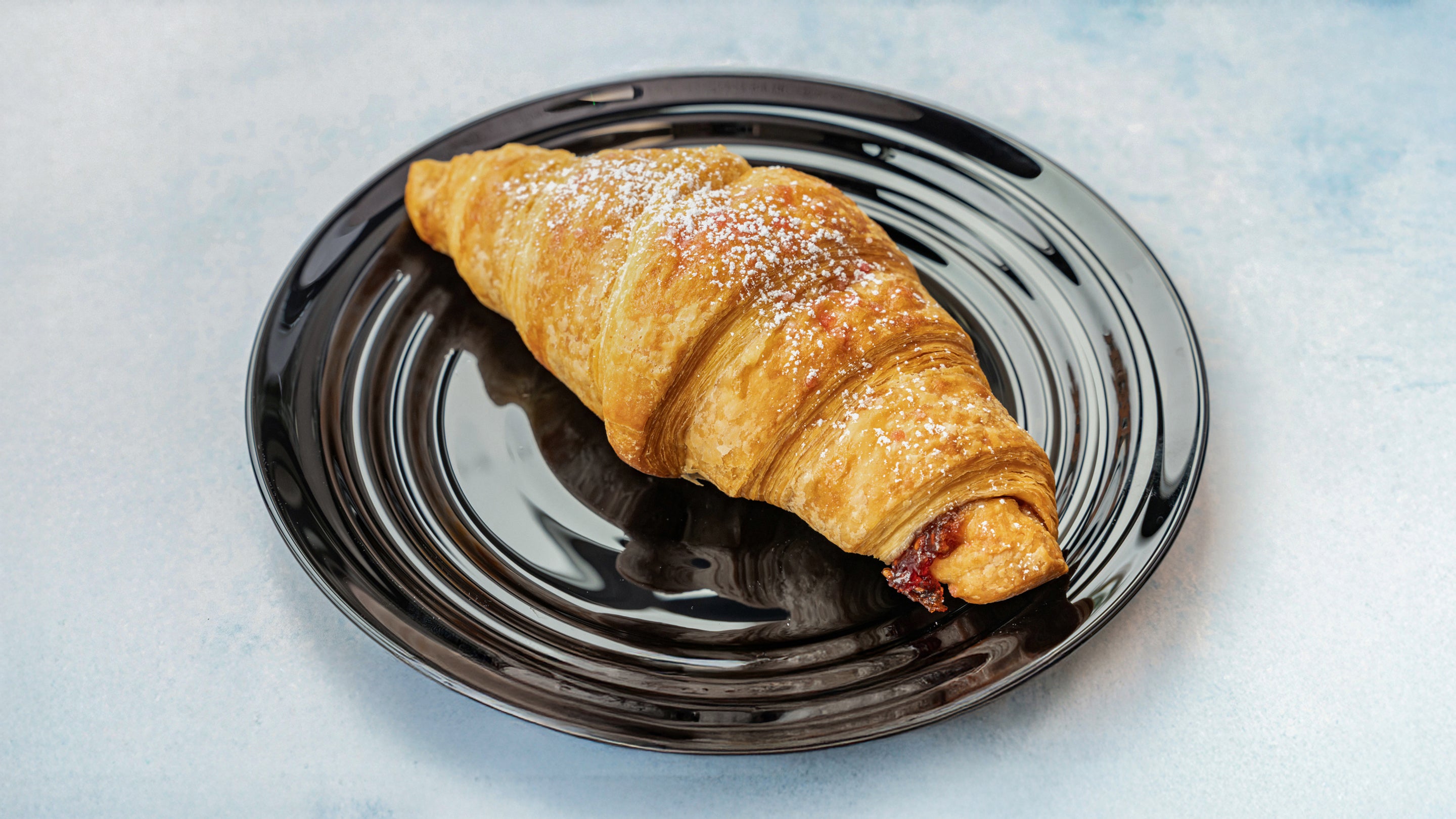Vegan Raspberry Croissant
