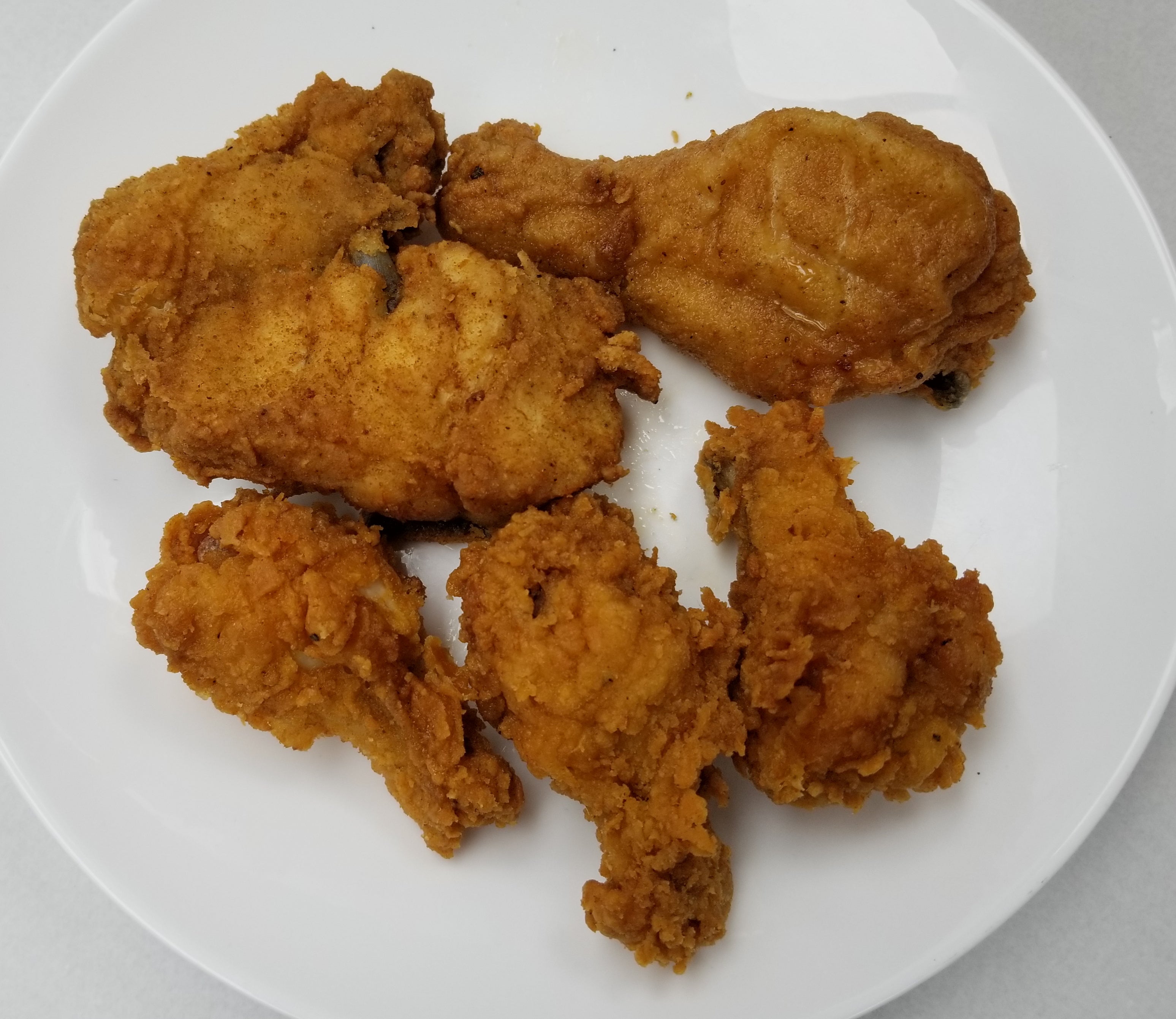 2 pc chicken 3 spicey wings