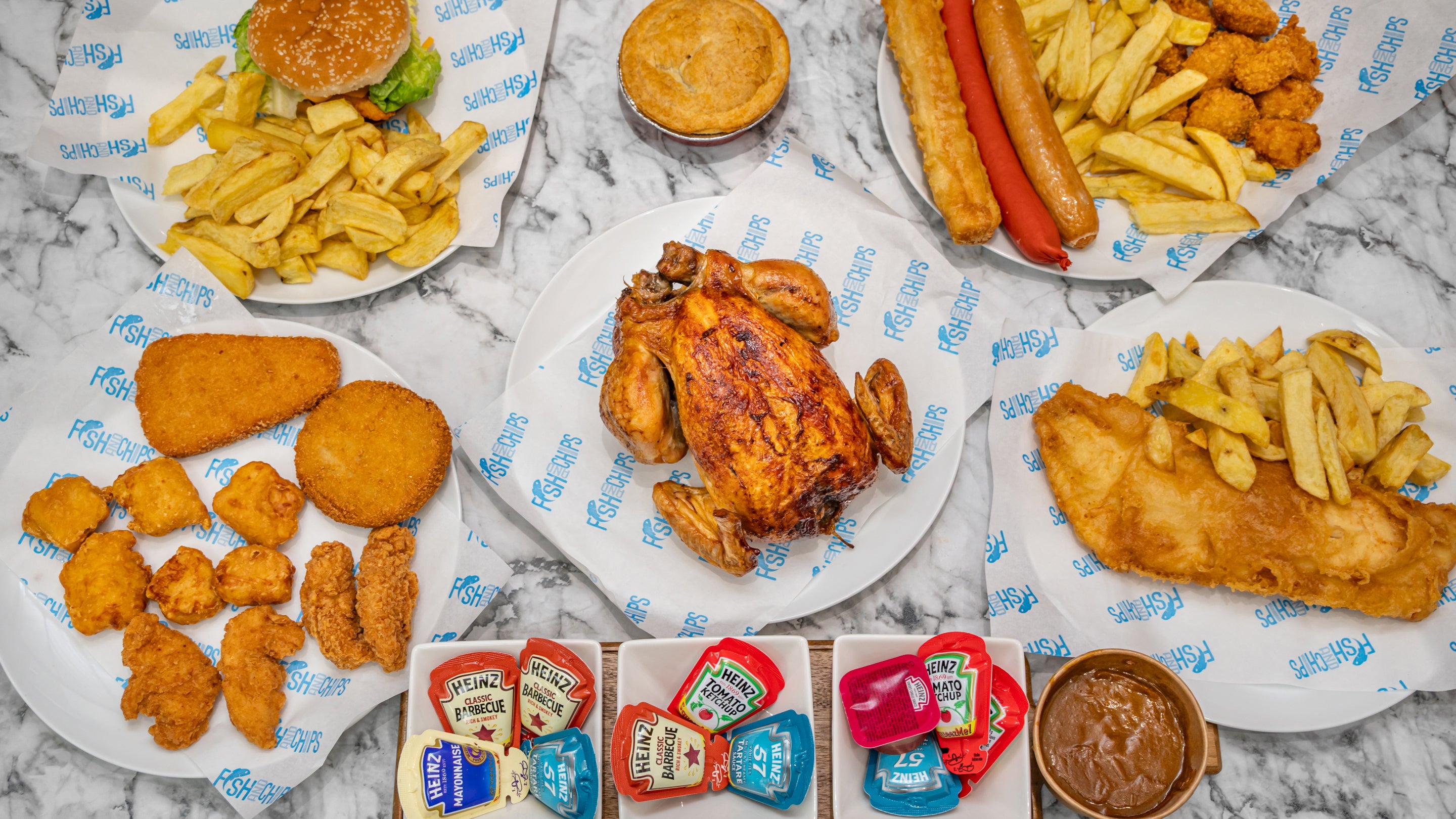 Fish Chips & Chicken