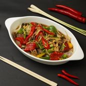 Stir Fried Beef With Ginger