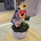 Artificial Flowers In Cone