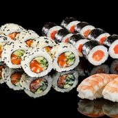 Sushi Box Triple Fish 18 Pc