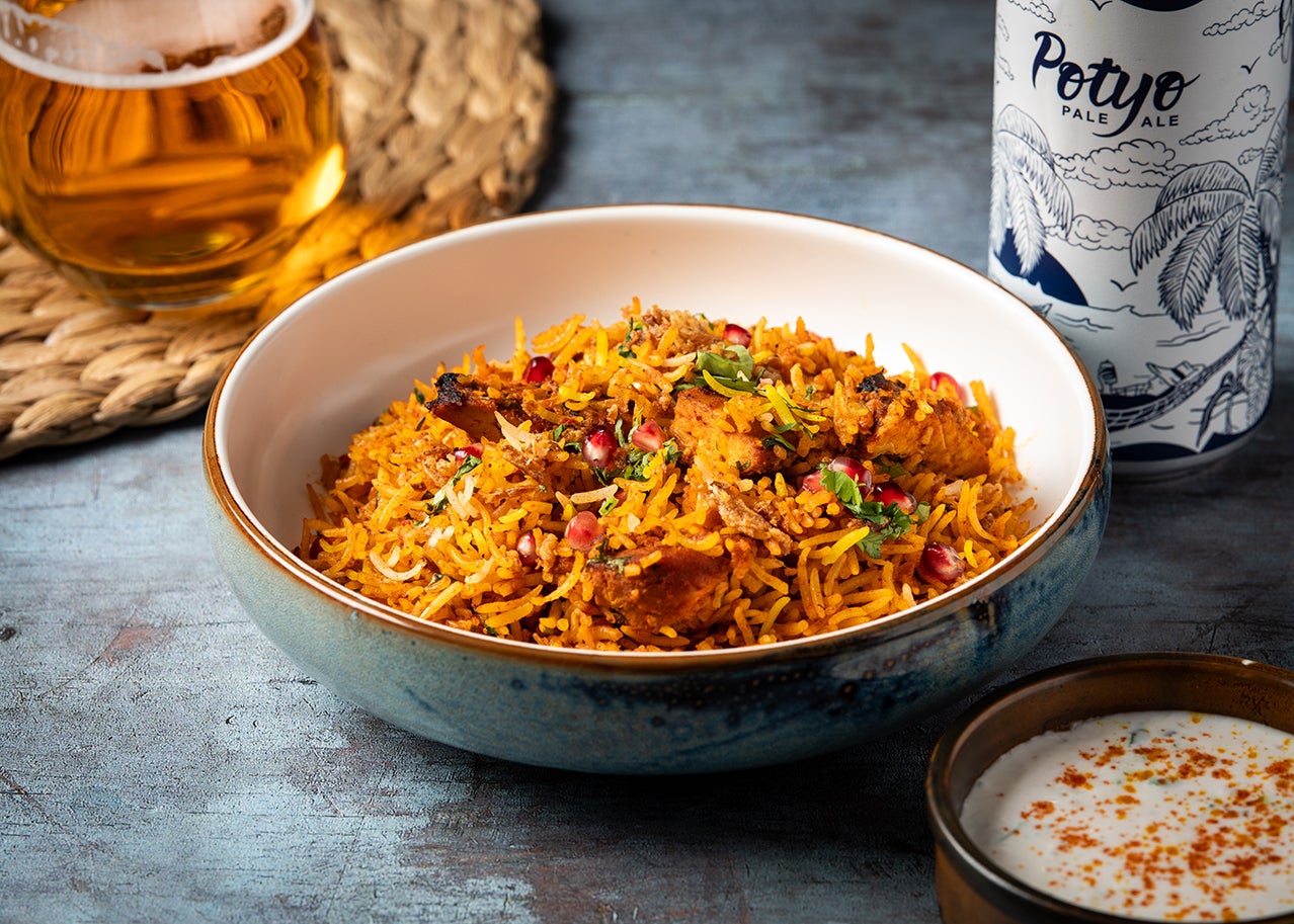 Butter Chicken Biryani