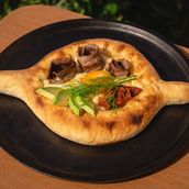 Breakfast With Adjarian Khachapuri