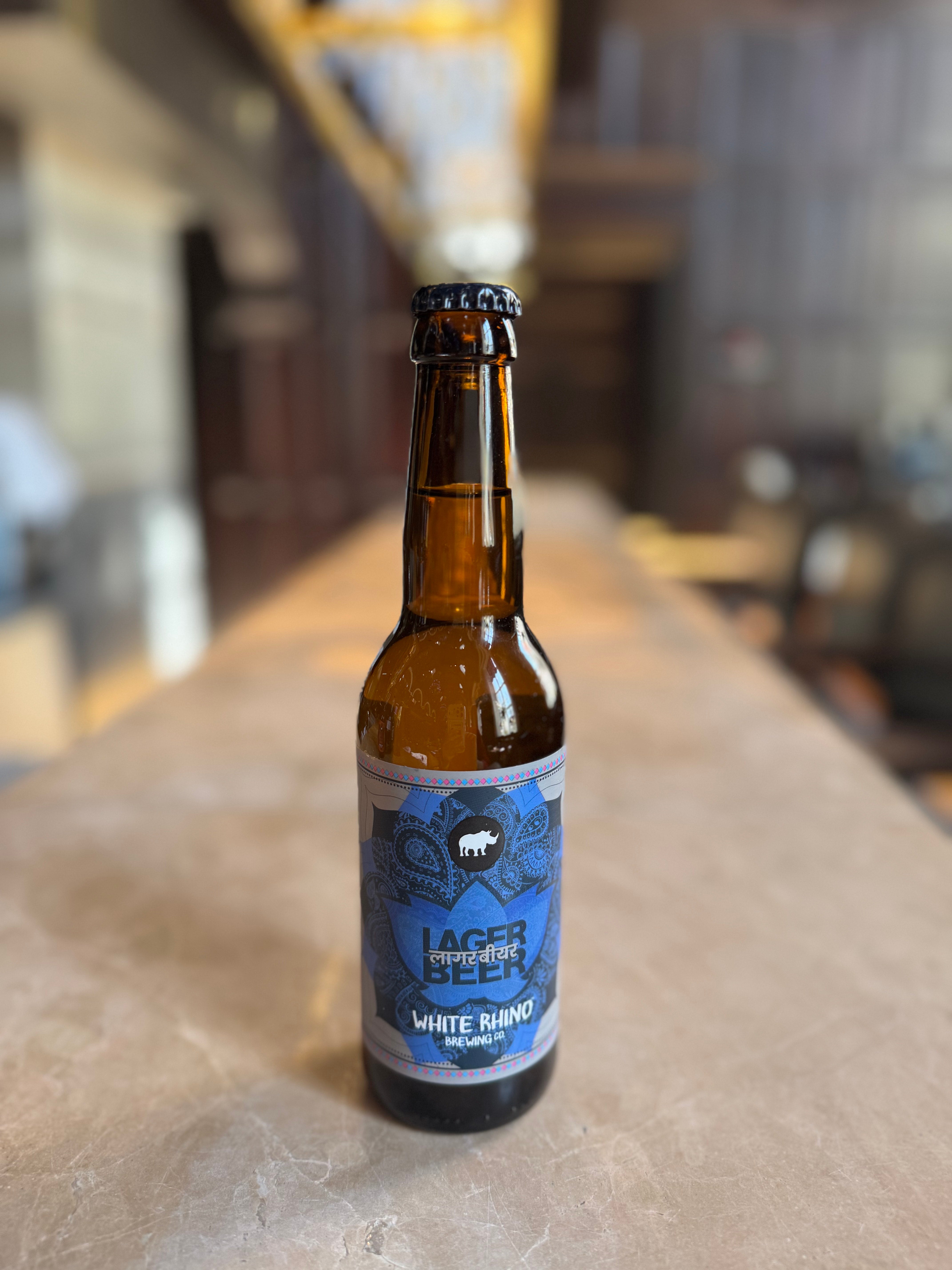 White Rhino Lager