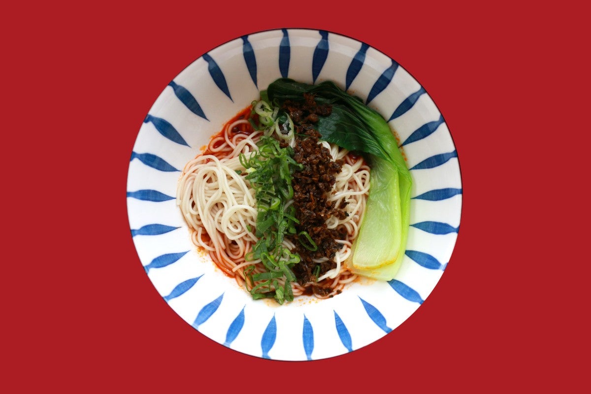 Vegan Dan Dan Noodles 素担担面��