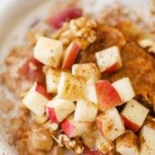 Apple & Cinnamon Oat Meal