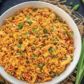 Schezwan Beef Fried Rice